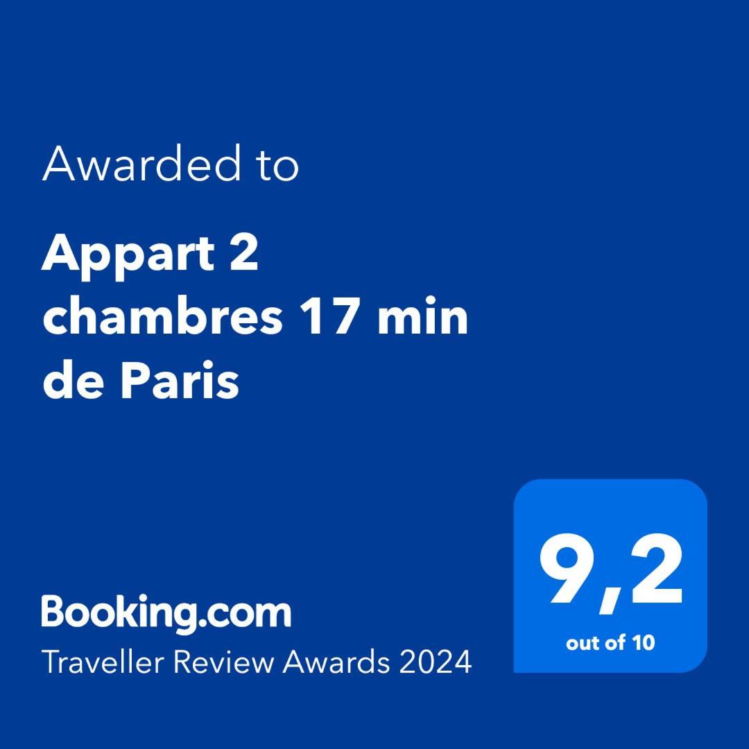 Appart 2 Chambres 17 Min De Paris Rosny-sous-Bois Exteriör bild